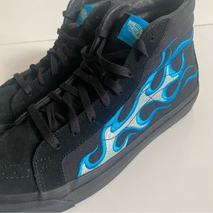 Vans x Wtaps Og Sk8-Hi Lx Blue Flame size 10 $60